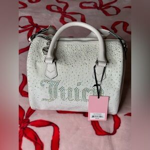 Juicy Couture White Bling Handbag